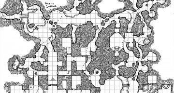 Old School! Hand Drawn Dungeon Maps